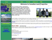 Tablet Screenshot of landscanada.com